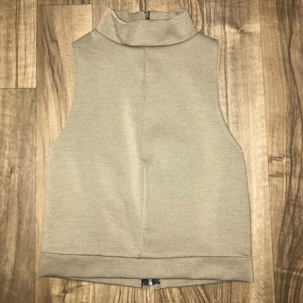 *New* Zara khaki Crop Top